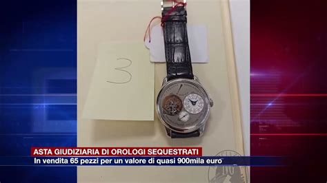 asta rolex sequestrati